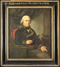 Portrait of Pieter Gerardus van Overstraten, Governor-General of the Dutch East Indies by Adriaan de Lelie