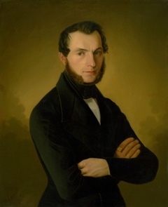 Portrait of Poděbrady Citizen A. Jupp by Jozef Božetech Klemens