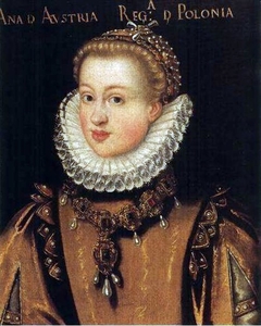 Portrait of Queen Anna of Austria (1573-1598).