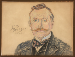 Portret doktora Jana Raczyńskiego by Stanisław Wyspiański