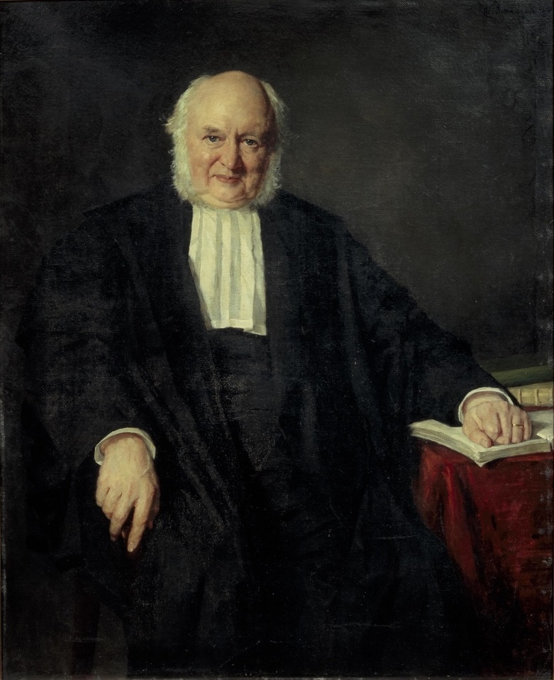 Portret van dr. Nicolaas Beets (1814-1903)