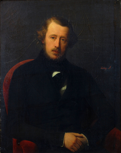Portret van Karel Arnoldus Scheffer, omstreeks 1840 by Hendrik Scheffer