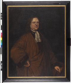 Portret van Willem Huygens, heer tot Overhage en Waterschoot by onbekend
