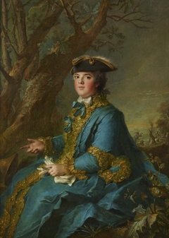 Posthumous portrait of Louise-Élisabeth de France, Duchess of Parma