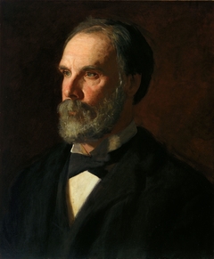 Professor William Woolsey Johnson by Thomas Eakins