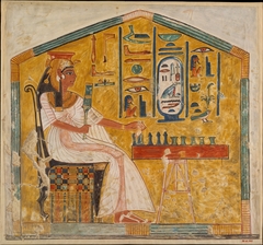 Queen Nefertari Playing Senet by Nina M Davies