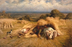 Reapers, Noonday Rest by John Linnell