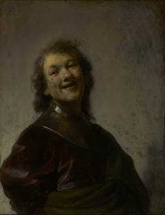 Rembrandt Laughing by Rembrandt