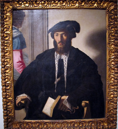 ritratto di gentiluomo detto givan battista castaldi by Michelangelo Anselmi