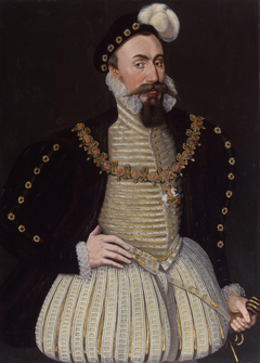 Robert Dudley, 1st Earl of Leicester by Unknown English workshop