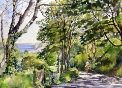 Rocky Lane, St. Agnes by Margaret Merry