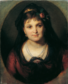 Rosalia Hermann by Friedrich von Amerling