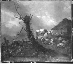 Ruhende Herde by Willem Romeyn