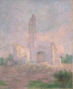 Ruins of a Church by Dezider Czölder