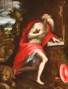 Saint Jerome in the Wilderness by Bernardino Campi