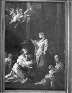 Saint Verdiana Healing a Child by Giovanni Camillo Sagrestani