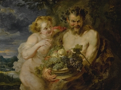 Satyr and Bacchante by Peter Paul Rubens