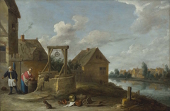 Scene at the well