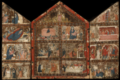 Scenes from the Lives of Christ and Saint John the Baptist by Master of Vicchio di Rimaggio