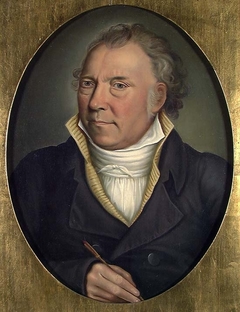 Self-portrait by Frederik Petersen