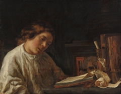 Self-portrait with a Vanitas Still Life by Samuel van Hoogstraten