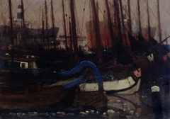 Ships in the Ice by George Hendrik Breitner