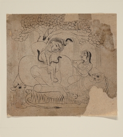 Shiva and Parvati by Anonymous
