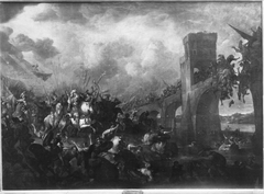 Sieg Konstantins in der Schlacht am Ponte Molle