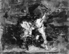 Sketch for Automedon with the Horses of Achilles by Henri Regnault