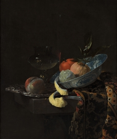 Still Life with a Ming Bowl by Willem Kalf