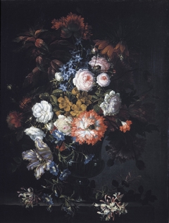 Still Life with Flowers by Jean-Baptiste Monnoyer