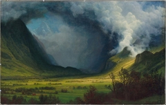 Storm in the Mountains by Albert Bierstadt