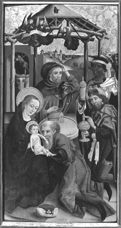The Adoration of the Magi; verso: Saints Ursula and Sebald by Unidentified Artist