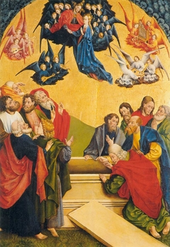 The Assumption of the Virgin by Johann Koerbecke