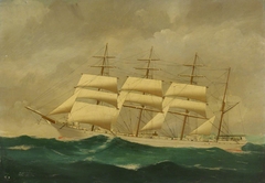 The barque Rowena by Benjamin Franklin West