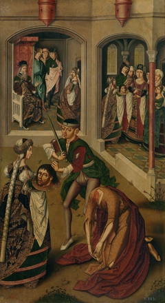 The Beheading of Saint John the Baptist by Master of Miraflores