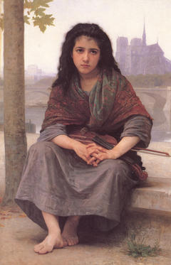 The Bohemian by William-Adolphe Bouguereau