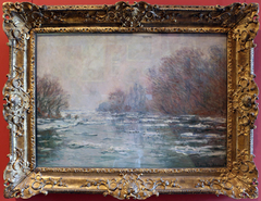 The Breaking up near Vétheuil by Claude Monet
