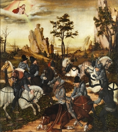 The Conversion of Saint Paul by Lucas Cranach the Younger