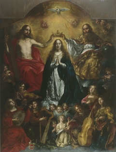 The coronation of Mary by Nicolas de Liemaker