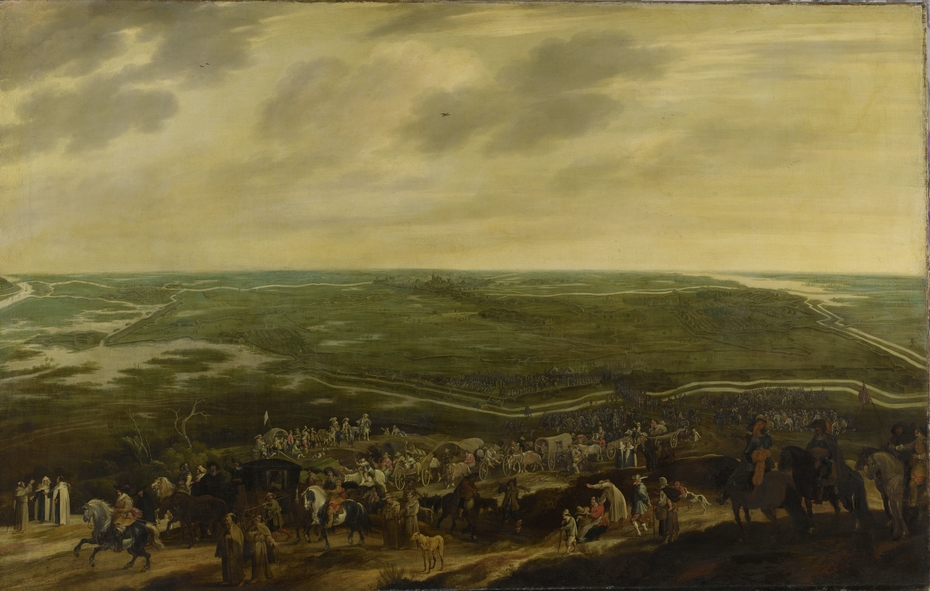 The defeated Spanish garrison leaving 's-Hertogenbosch, 17 September 1629