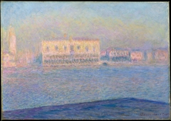The Doge's Palace Seen from San Giorgio Maggiore by Claude Monet