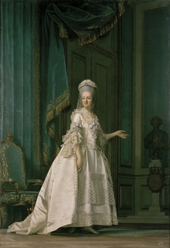 The Dowager Queen Juliane Marie of Denmark by Vigilius Eriksen