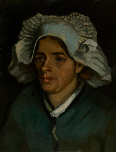 The Head of a Peasant Woman by Vincent van Gogh