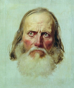 The Head of an Old Man by Fyodor Bronnikov