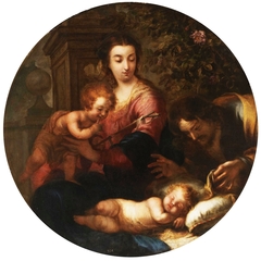 The Holy Family by Miguel Jacinto Meléndez