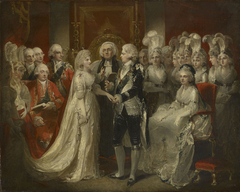 The Marriage of George IV (1762-1830) when Prince of Wales by Henry Singleton