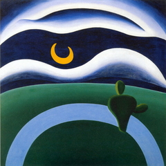 The Moon by Tarsila do Amaral