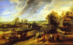 The Peasants Returning From The Fields by Peter Paul Rubens