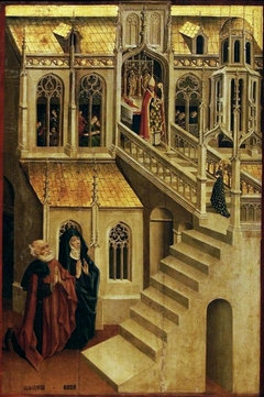 The Presentation of the Virgin Mary in the Temple of Jerusalem by Johann Koerbecke